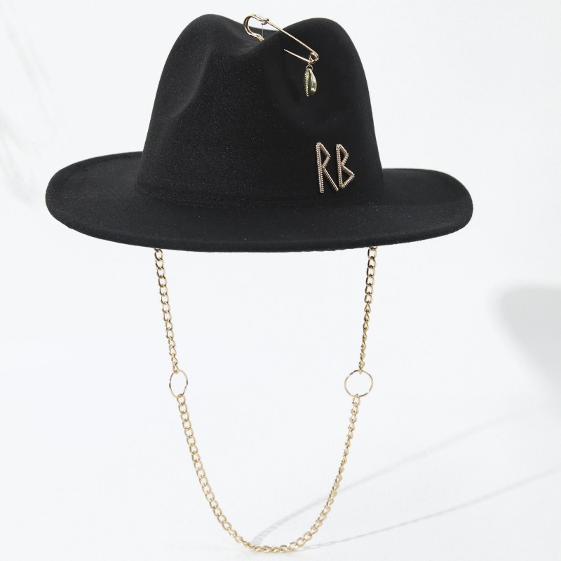 Fedora Hat Wool - Sombrero Fedora de Fieltro de Lana