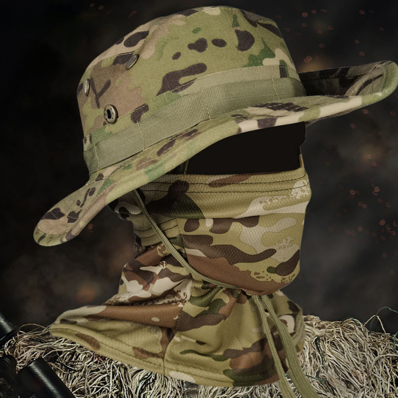 Boonie Hat Tactical - Sombrero Boonie de camuflaje táctico: sombrero
