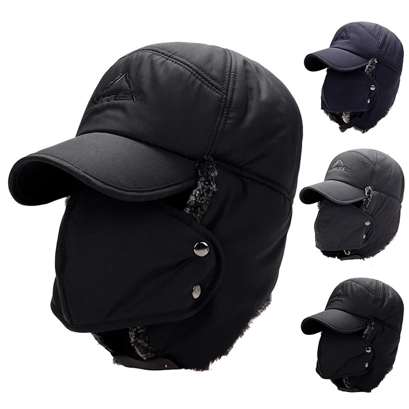 Winter Trapper Hat - Gorro de invierno cálido y cortavientos