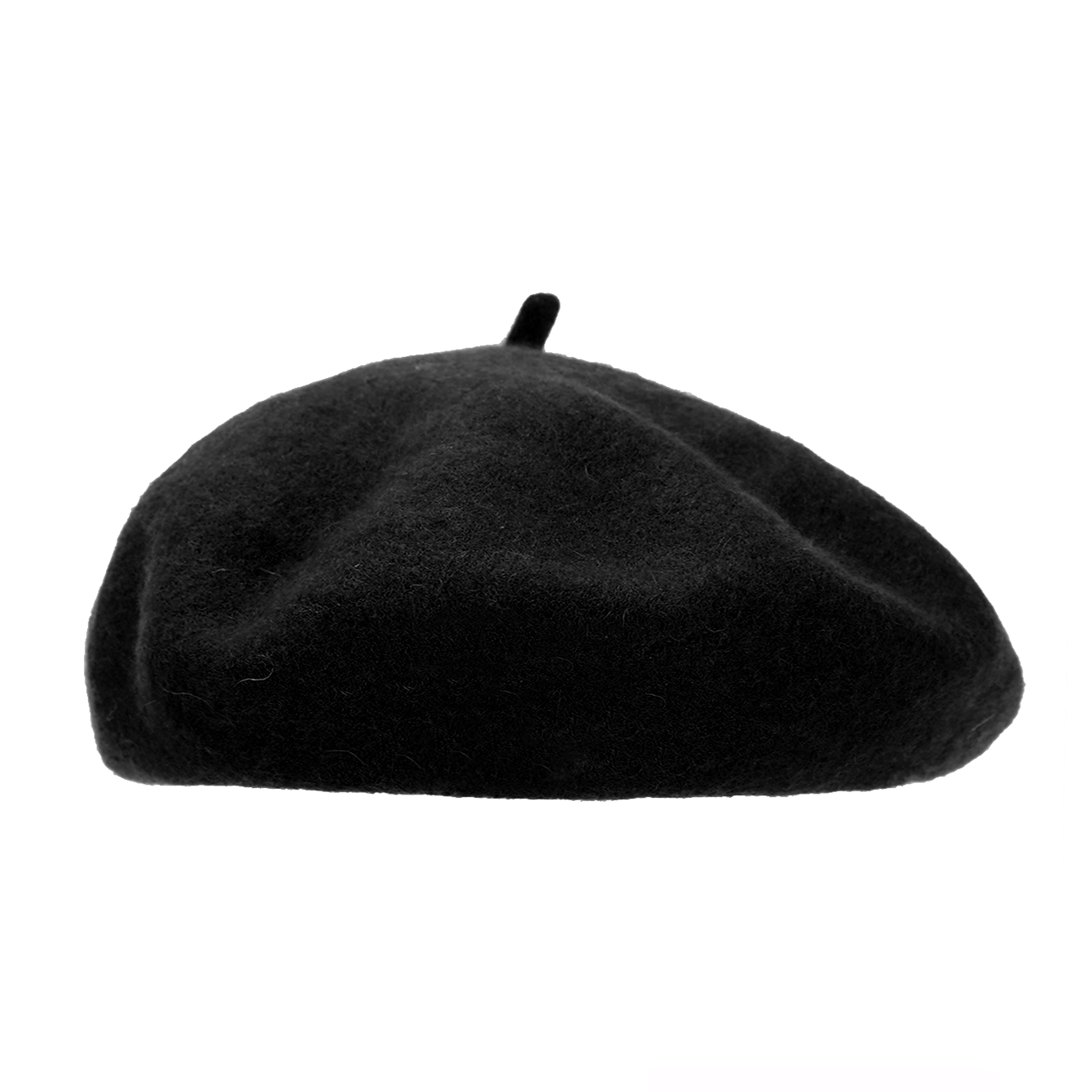 Beret French Wool - Boina de lana de color liso