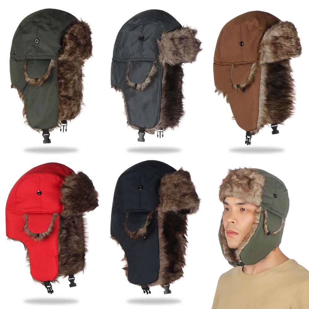 Winter Trapper Hat - Gorro de esquí con orejeras de