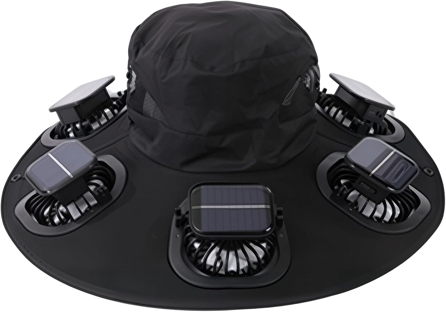 Sombrero con ventilador solar  - Visor Sun Hat reseña y precio