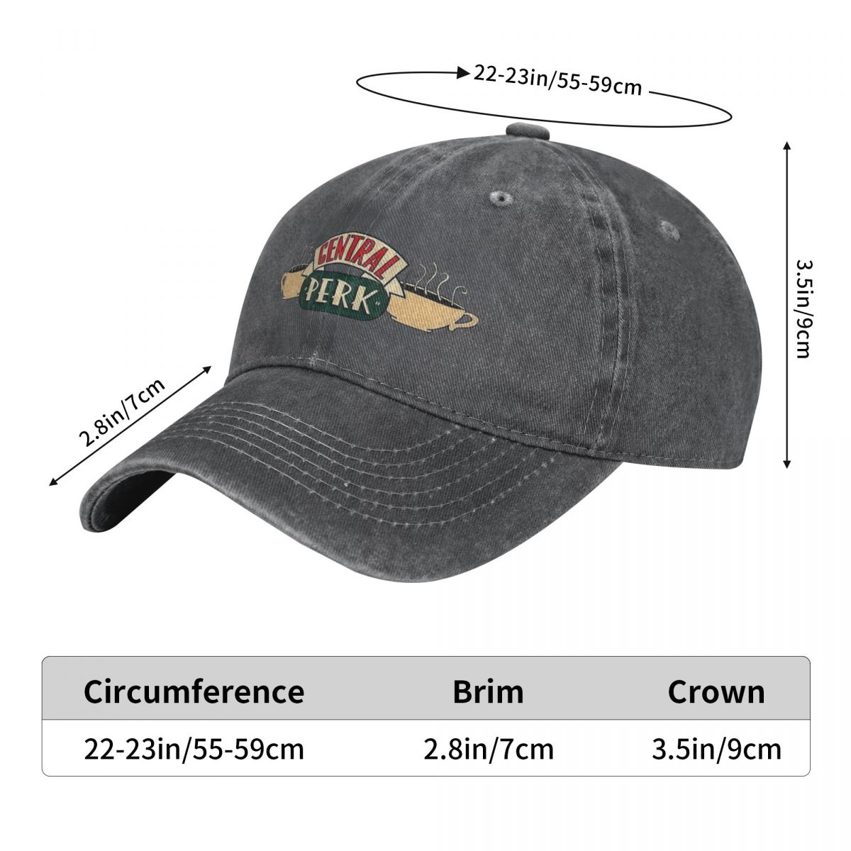 Gorra de béisbol lavada para h - Golf Cap Dad reseña y precio