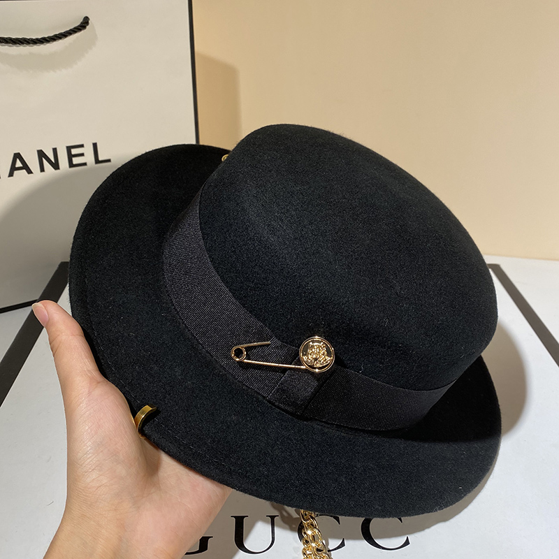 USPOP-gorros de lana decorados - Fedora Hat Wool reseña y precio