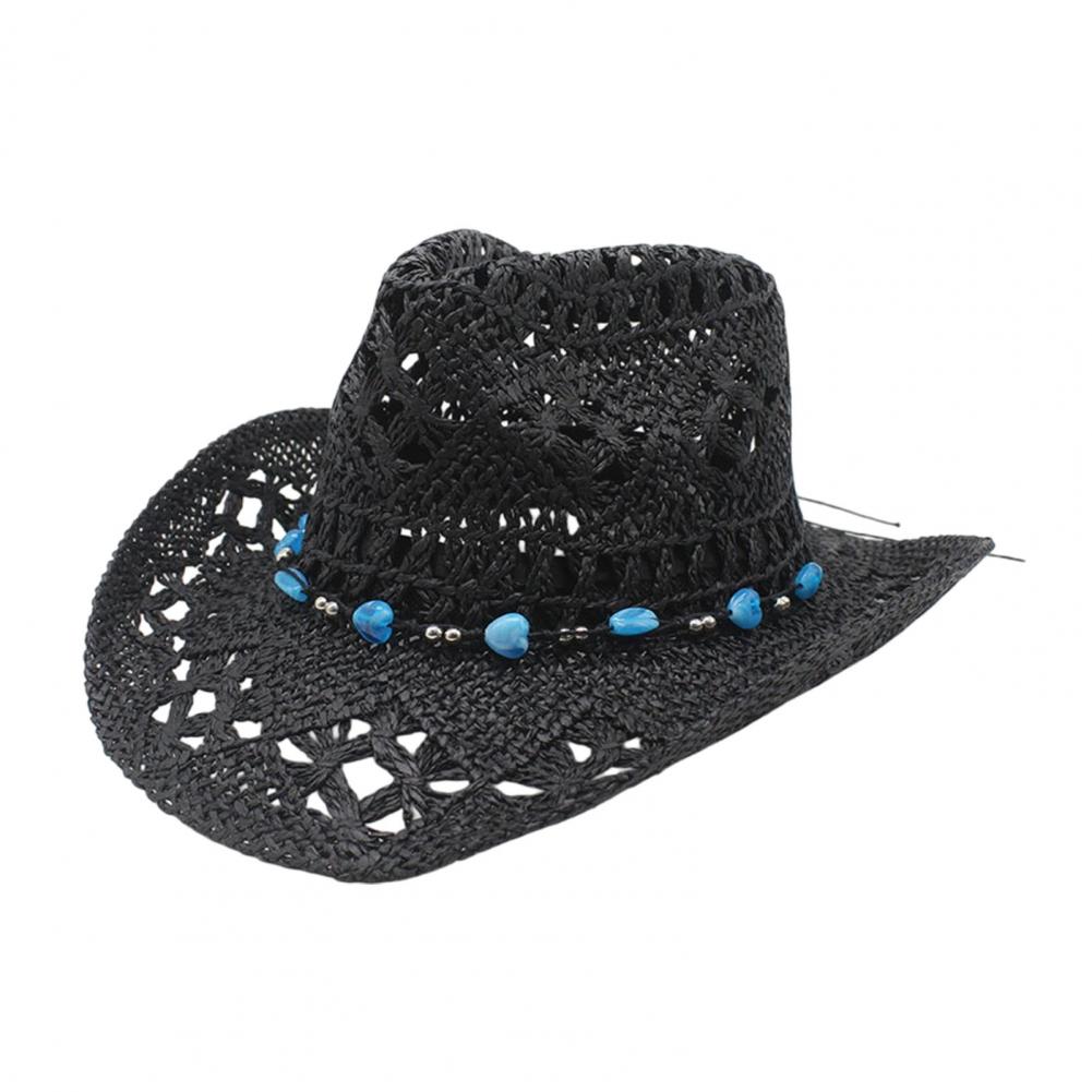 Sombrero de vaquero de ala anc - Cowboy Hat Straw reseña y precio