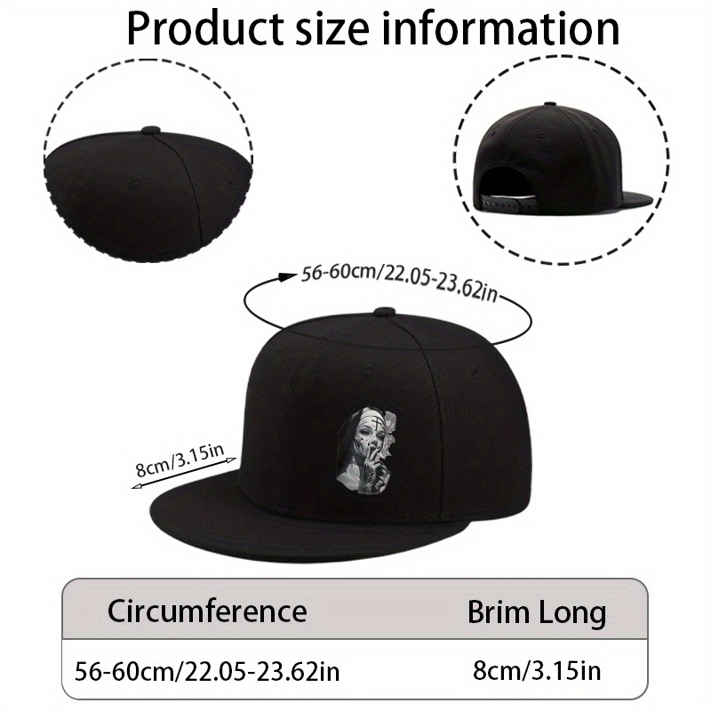 Gorra de Béisbol de Moda con V - Snapback Hat Flat reseña y precio