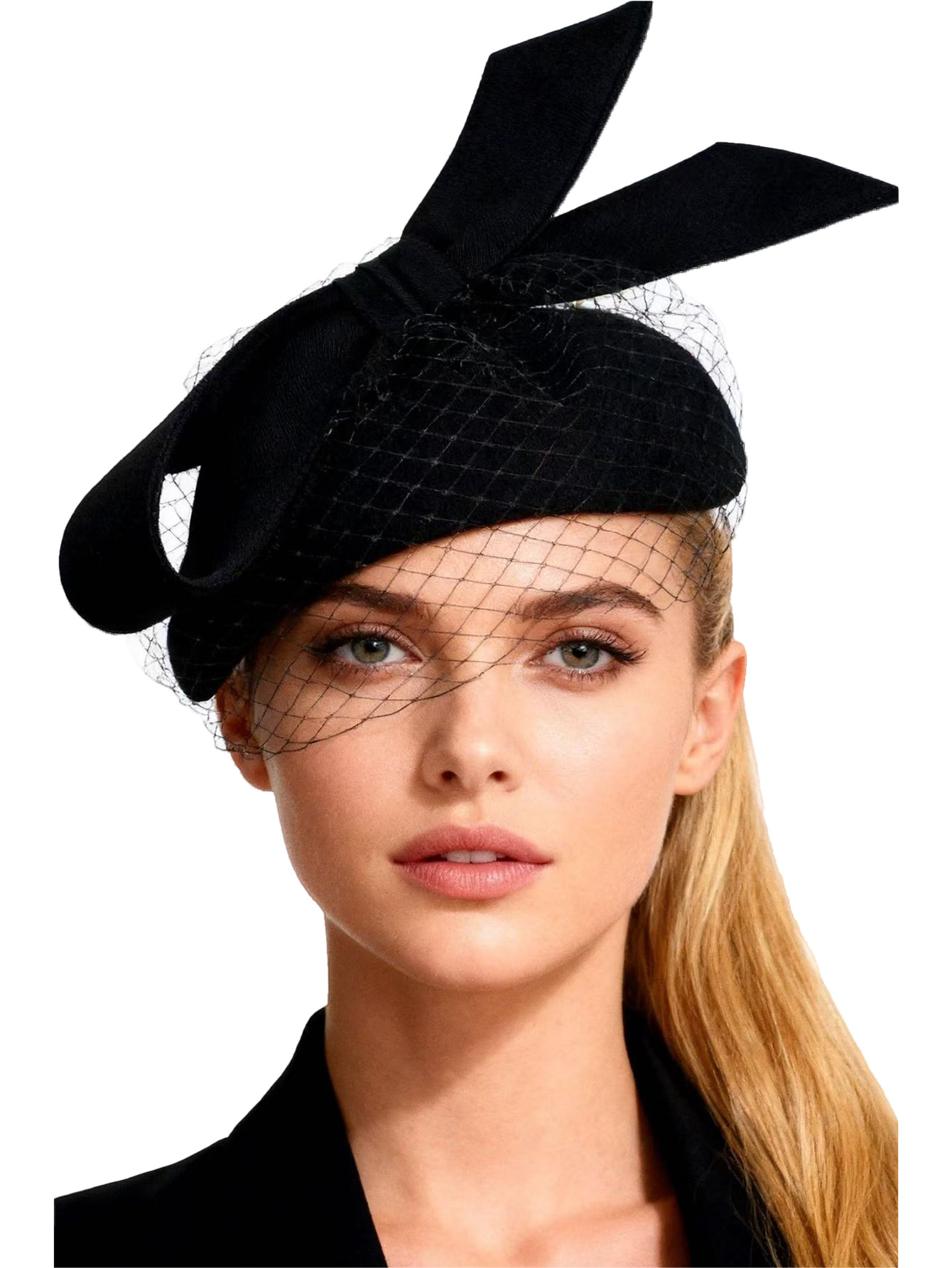 Tocado de boina blanca frances - Fedora Hat Wool reseña y precio